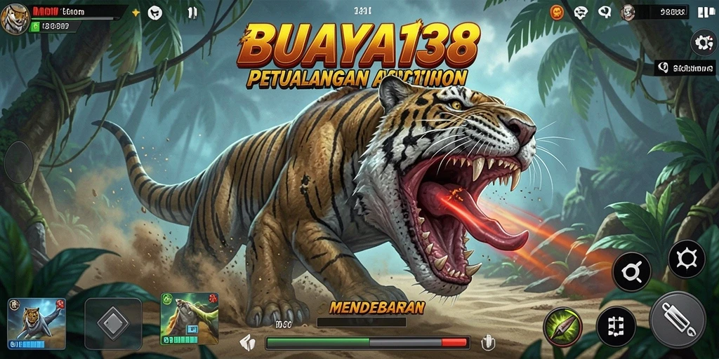 Gameplay BUAYA138 yang intens dan mendebarkan saat aksi berlangsung.