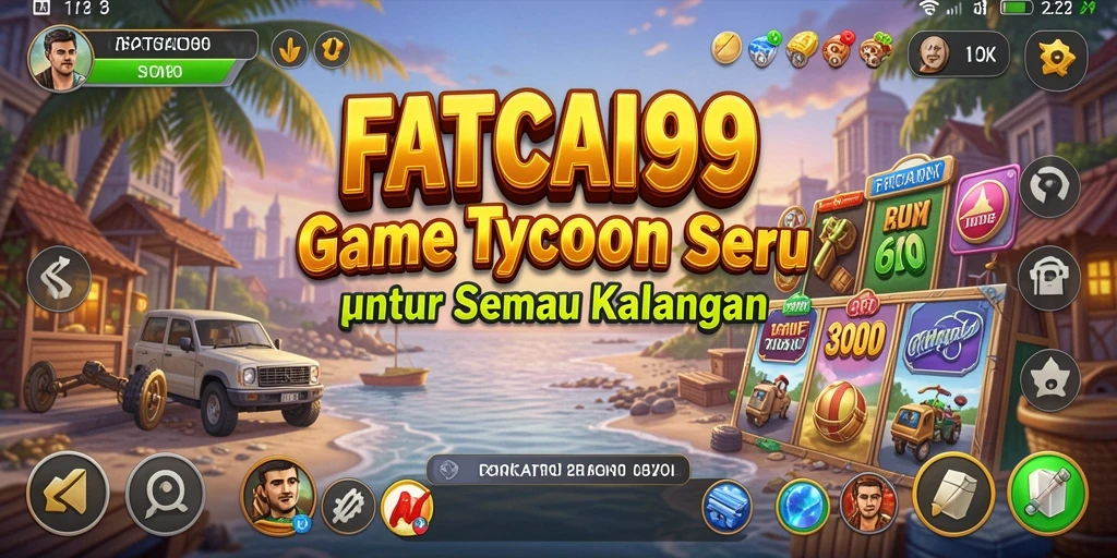 Tampilan gameplay Tycoon yang menarik dalam FATCAI99.