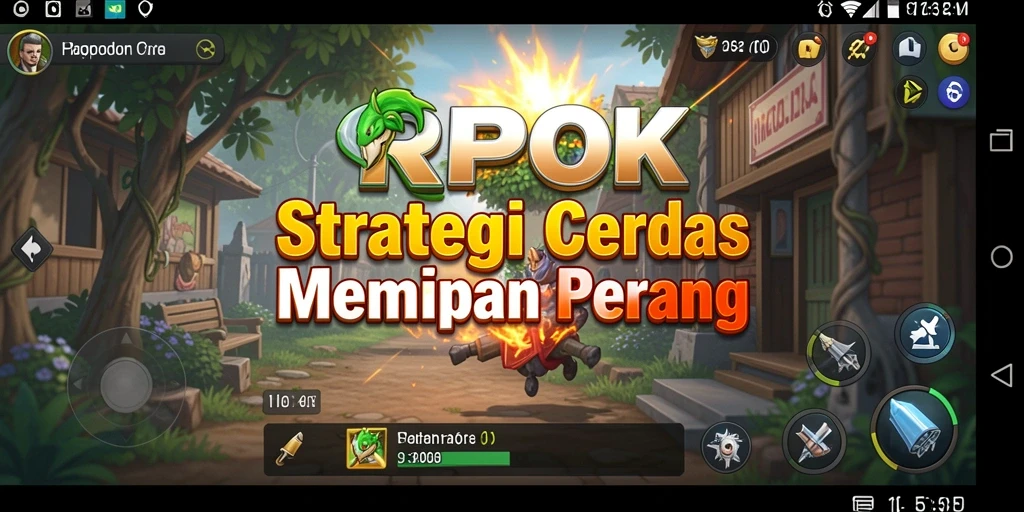 Menampilkan gameplay menarik dari RPOK dengan pertarungan strategis.