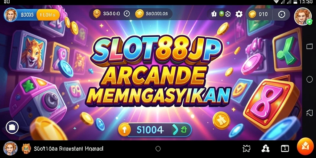 Tampilan gameplay menarik dari SLOT88JP yang penuh warna.